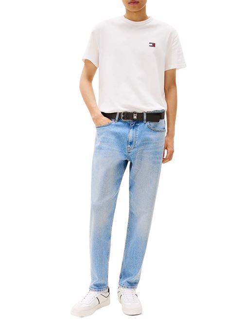 T-shirt bianca in cotone Tommy Jeans | DM0DM20322YBL